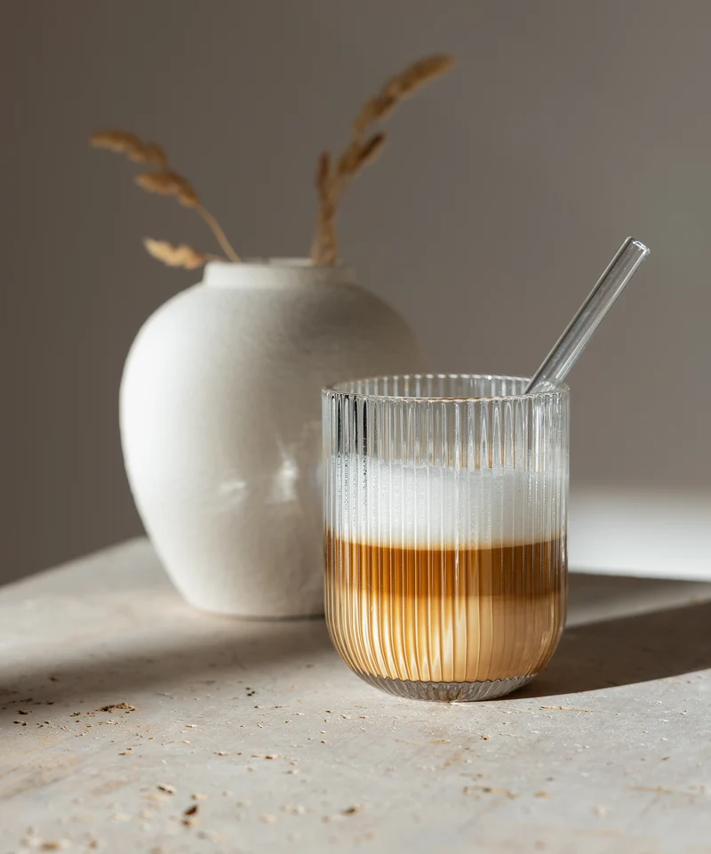 Geriffeltes kleines Glas | Paris
