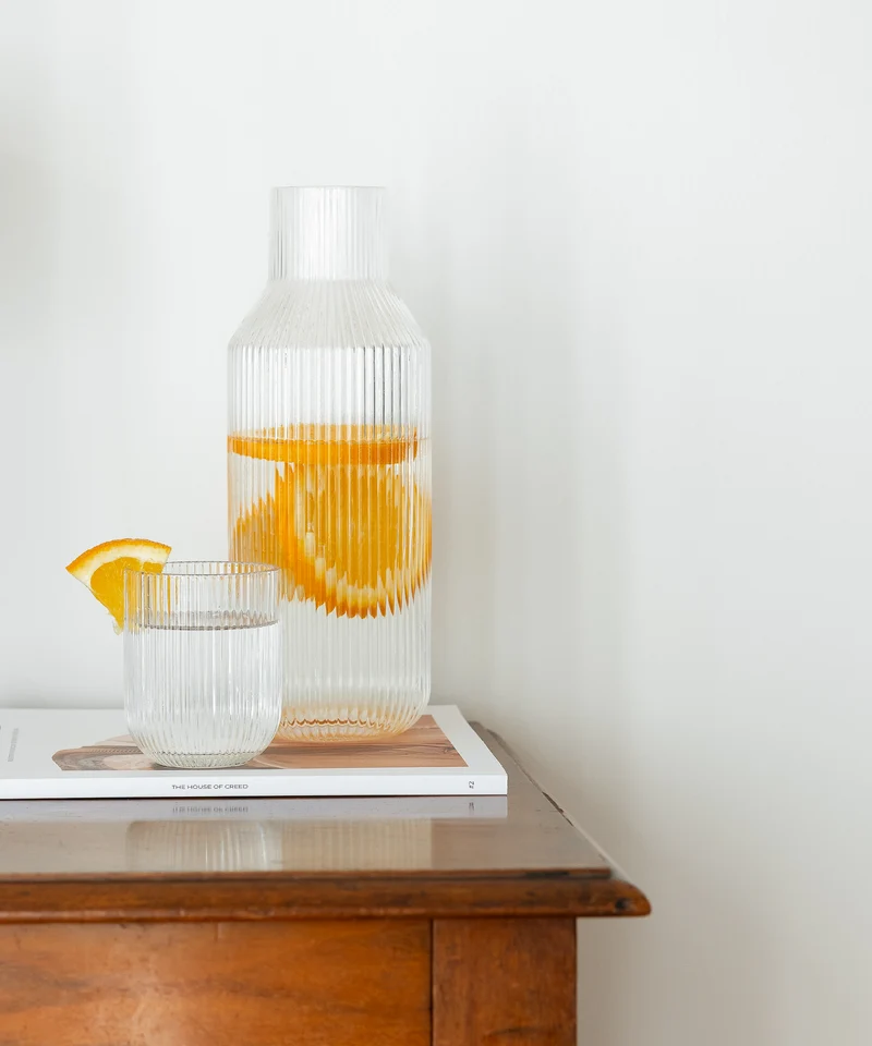Geriffelte Karaffe (1550ml) | Paris