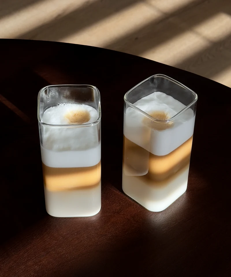 Glas eckiges Design | Kuba