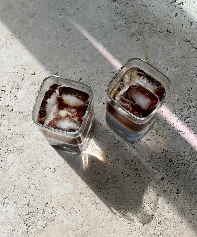 Glas eckiges Design | Kuba