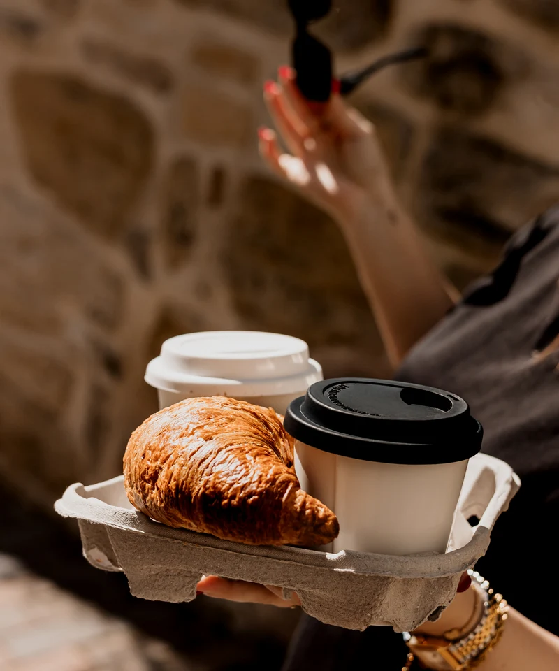 To-Go Becher Silikon-Deckel im 2er Set Schwarz | Brooklyn