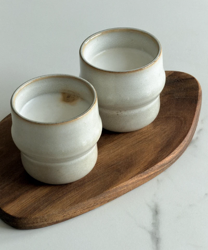 Keramik Becher im organischen Design | Nami