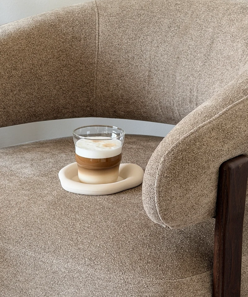 Kleines Trinkglas im Wellen-Design | Capri