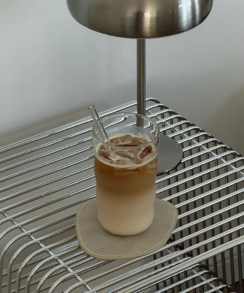 Großes Trinkglas im Wellen-Design | Capri