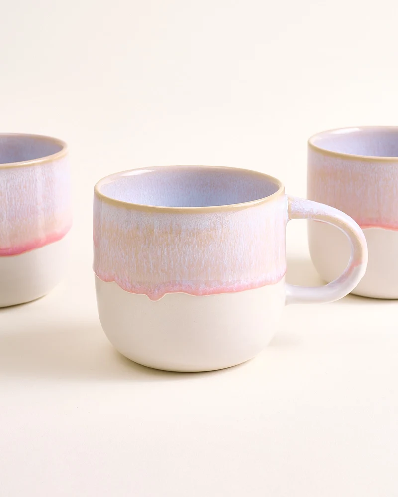 Coimbra Tasse groß rosé 6er-Set