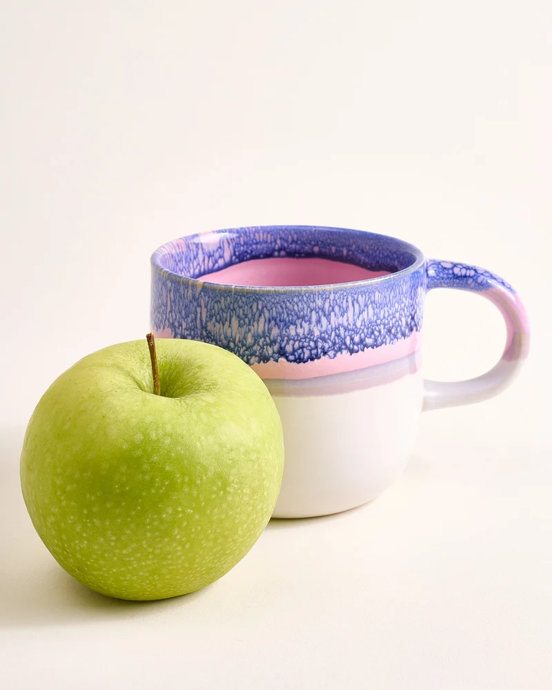 Coimbra Tasse groß blau lila