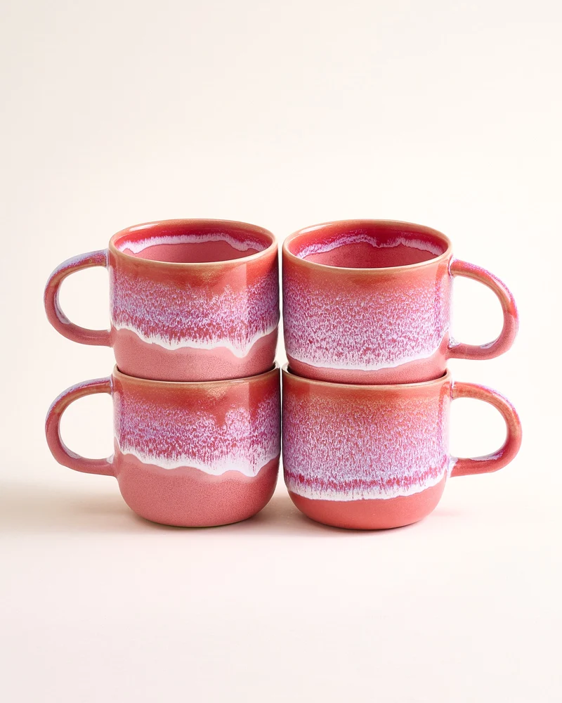 Coimbra Tasse groß rot