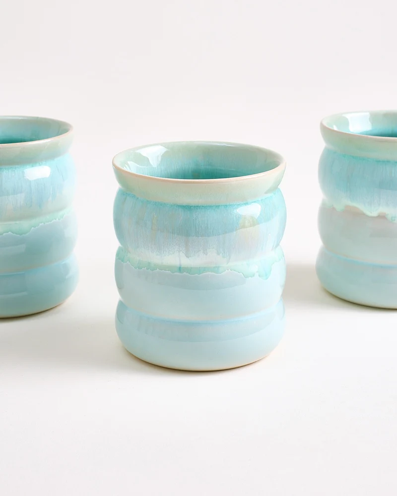 Bica Becher groß bubble mint 6er-Set