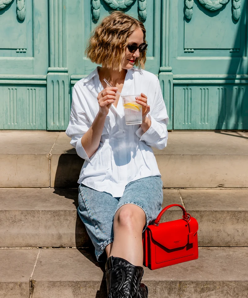 Gerilltes Trinkglas im To-Go Design | Liva