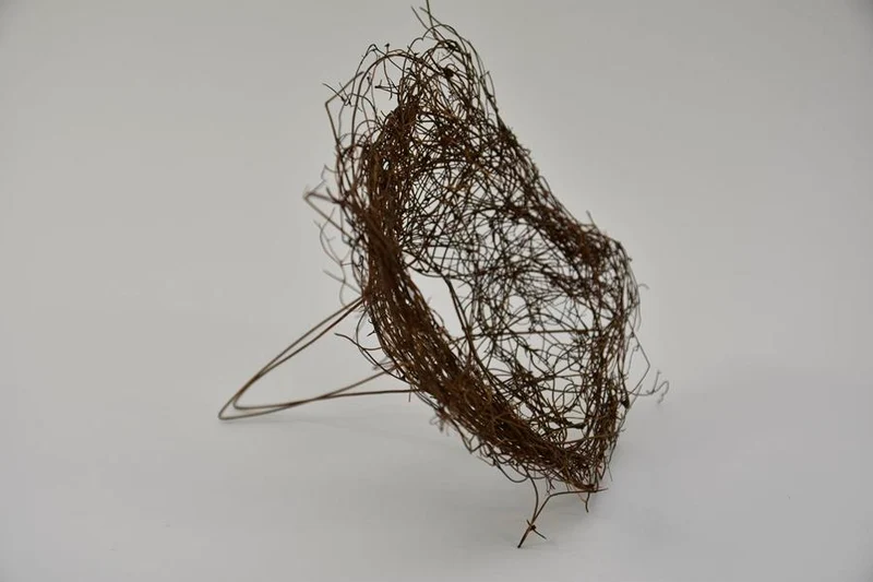 Salim Blumenstraußhalter ''Trichter'' 15cm Natur