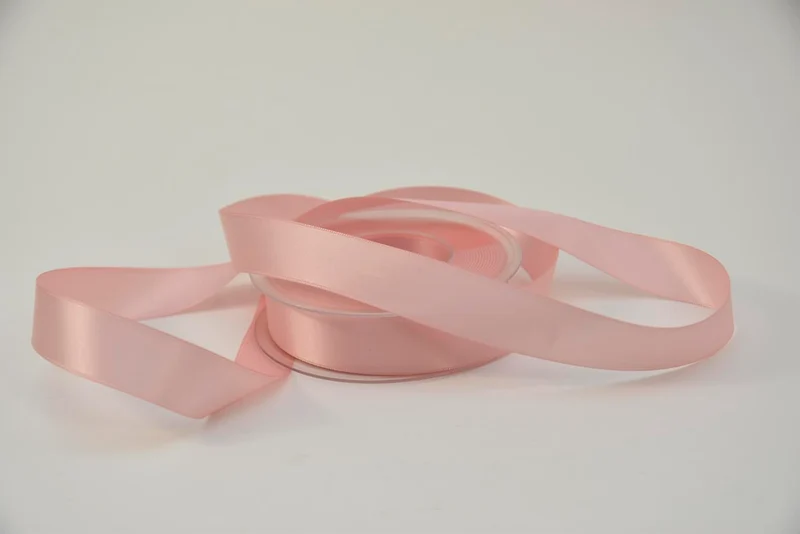 Satinband 25 mm x 25 mtr rot