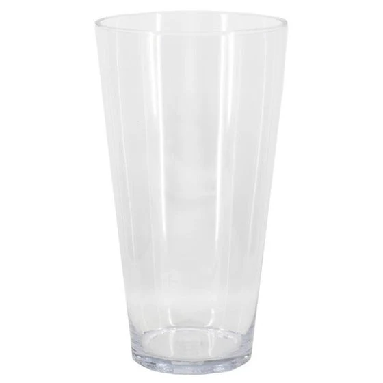 Vaas konisch d25 h45cm COLD CUT helder
