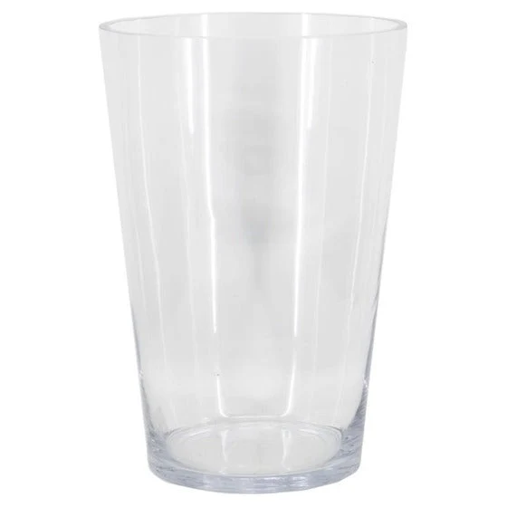 Vaas konisch d24 h35cm COLD CUT helder