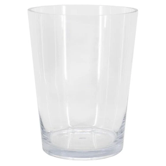 Vaas konisch d18.5 h24cm COLD CUT helder