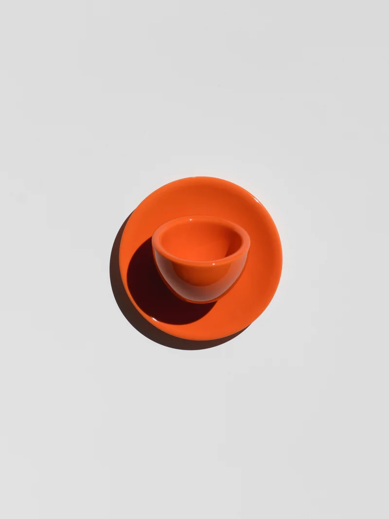 Espresso, orange, set of 2