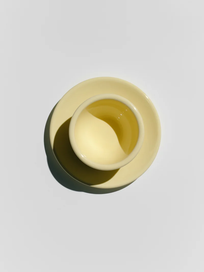 Cappuccino, butter, set of 2