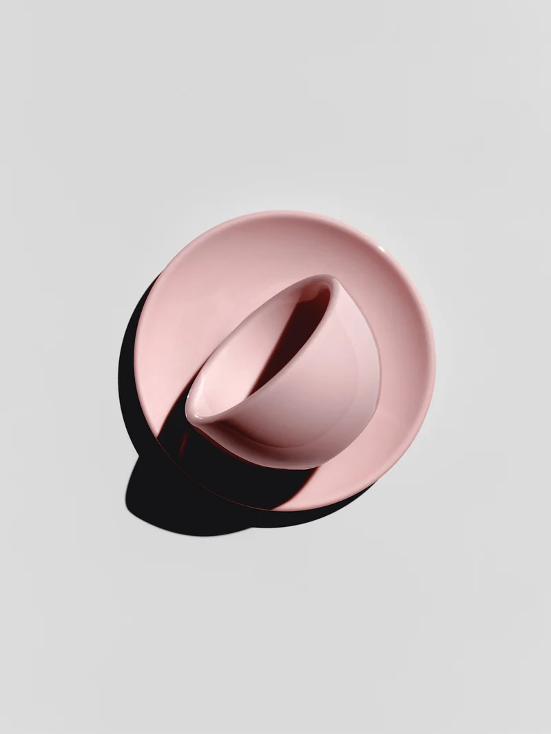 Cappuccino, milky pink, set of 2