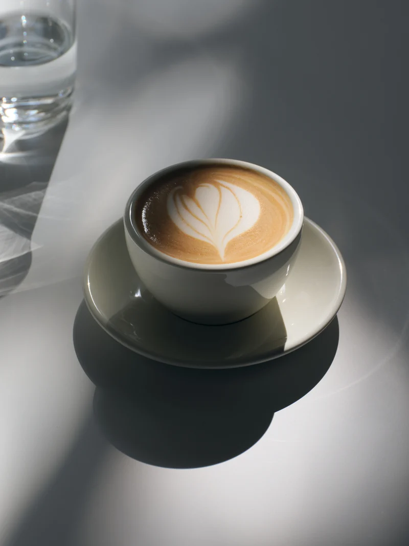Cappuccino, creamwhite, set of 2