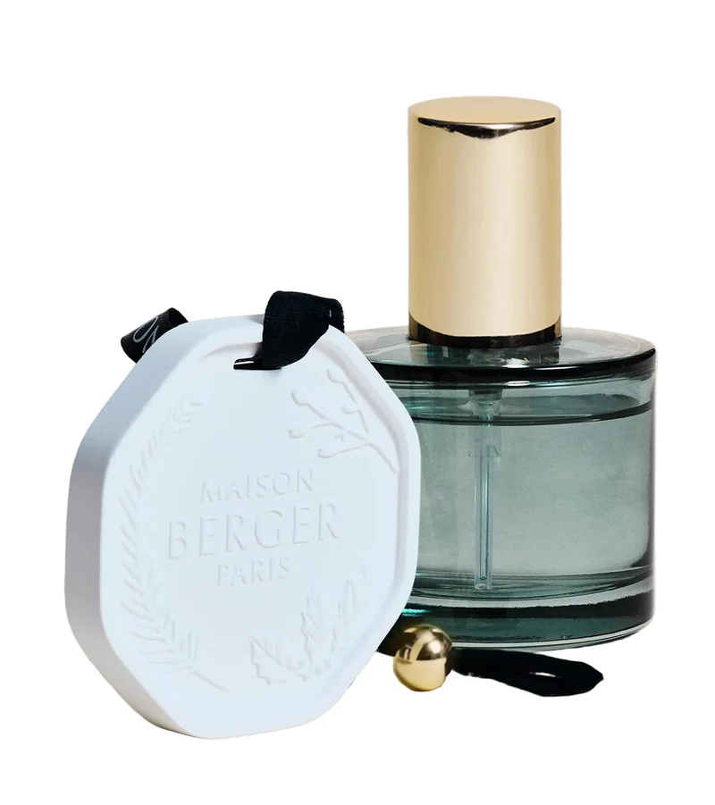 Maison Berger Giftset Magical - Roomspray 50ml & Parfumhanger - Amber Powder