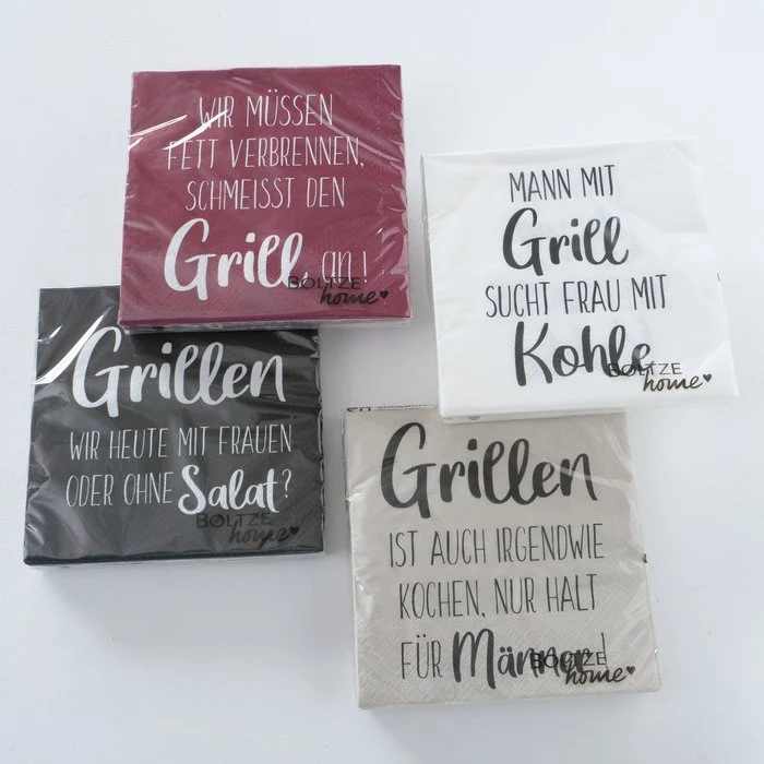 Servietten Grillen