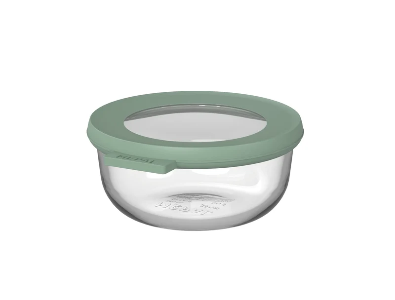 Mepal Glas Frischhaltedose Cirqula Nordic Sage Rund - 350 ml