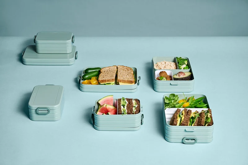 Mepal Brotdose / Lunchbox Take a Break Nordic Sage Large - mit 2 Bento-Boxen