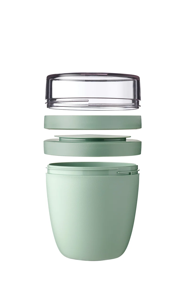 Mepal Joghurtbecher / Lunchpot Ellipse Nordic Sage - 500 ml + 200 ml