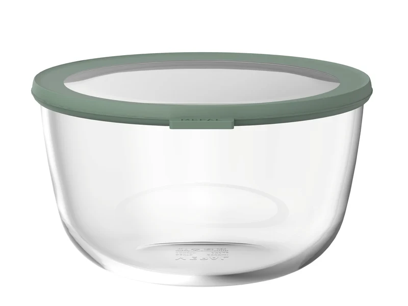 Mepal Glas Frischhaltedose Cirqula Nordic Sage Rund - 3 Liter