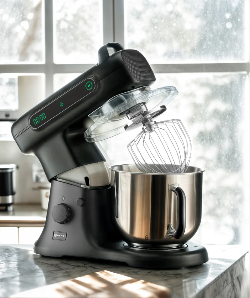 Hendi Küchenmaschine Blackbolt Pro - 7 Liter - 800W