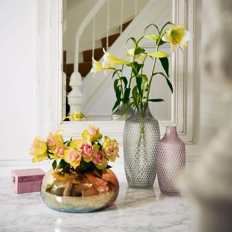 Vase POESIA 40 cm grau