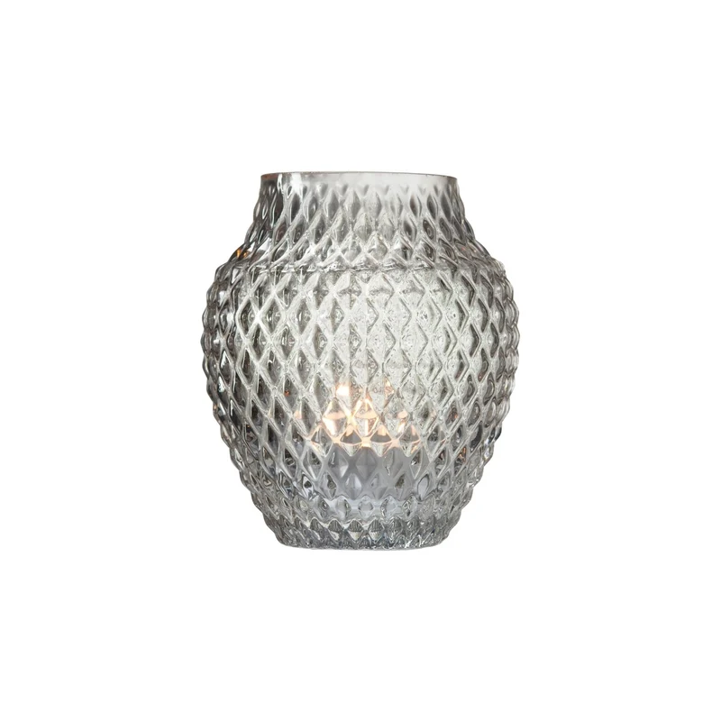 Tischvase POESIA 11 cm grau