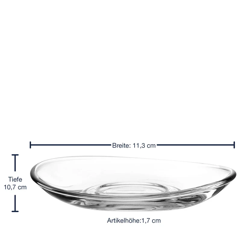 Untertasse NAPOLI 11 cm 6er-Set