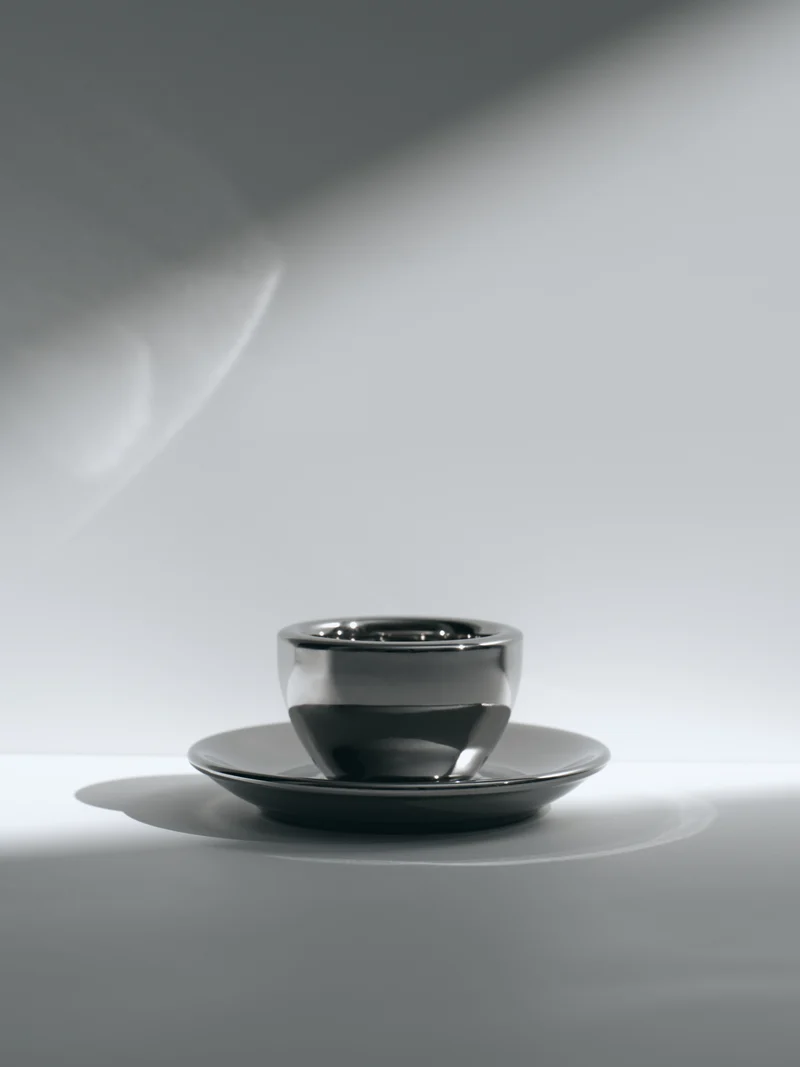 Espresso, chrome, set of 2
