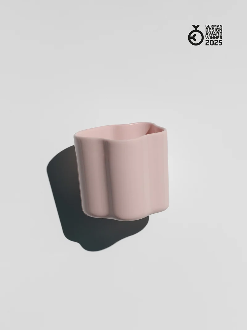 Cloud Jar small, milky pink
