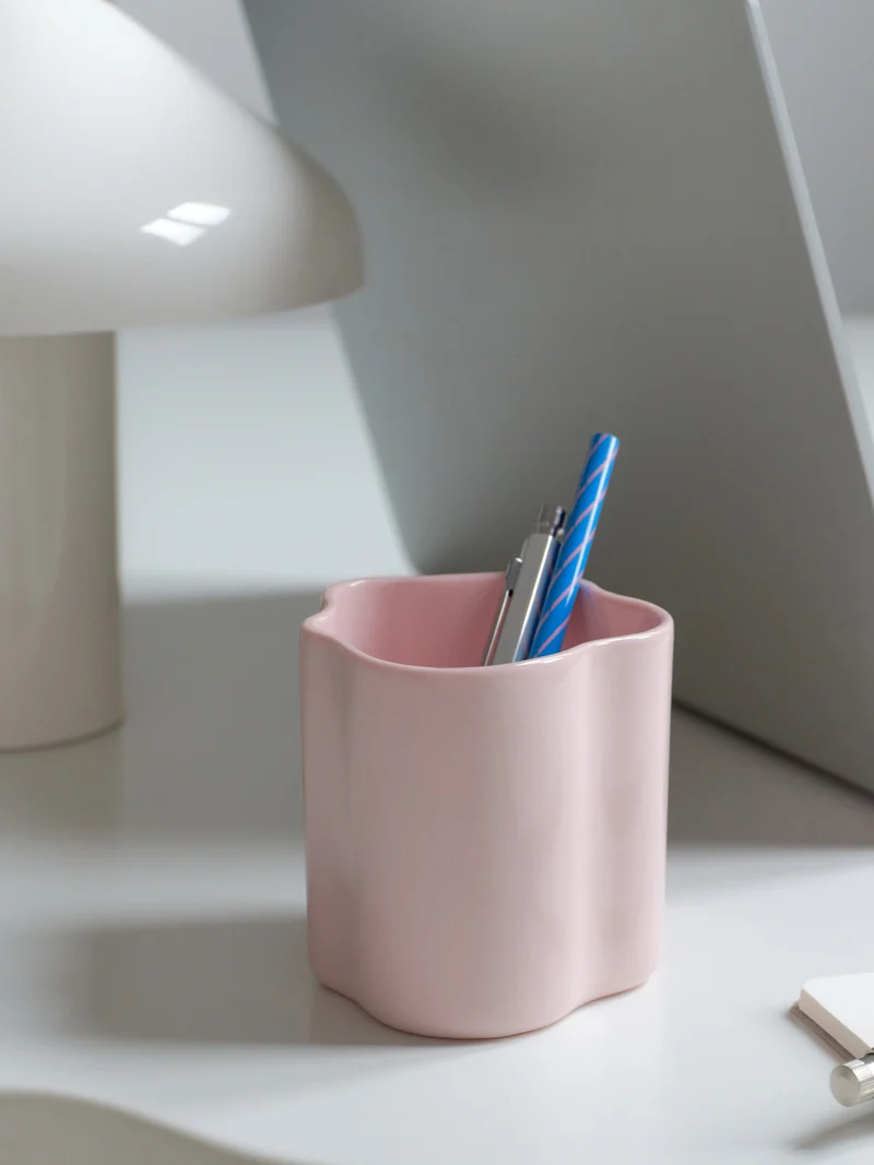 Cloud Jar small, milky pink