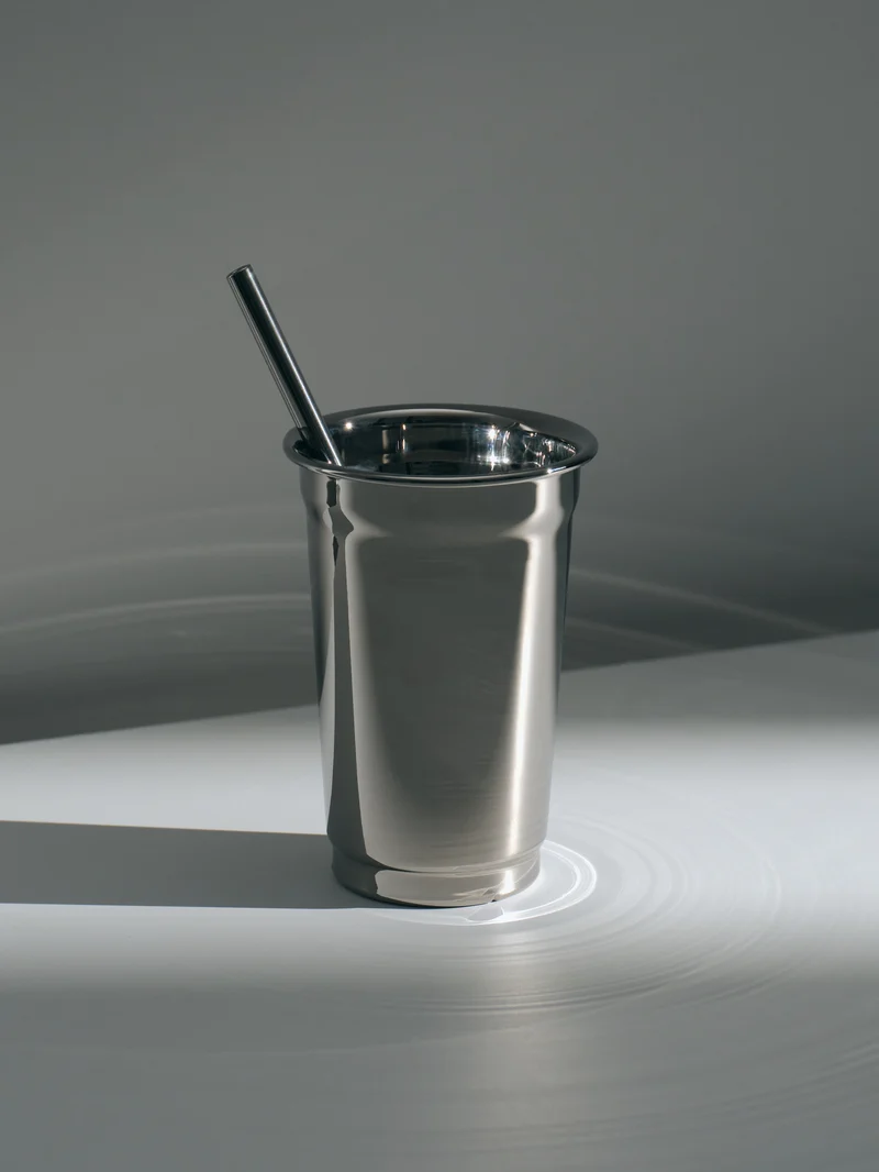 Cold Cups, chrome, set of 2
