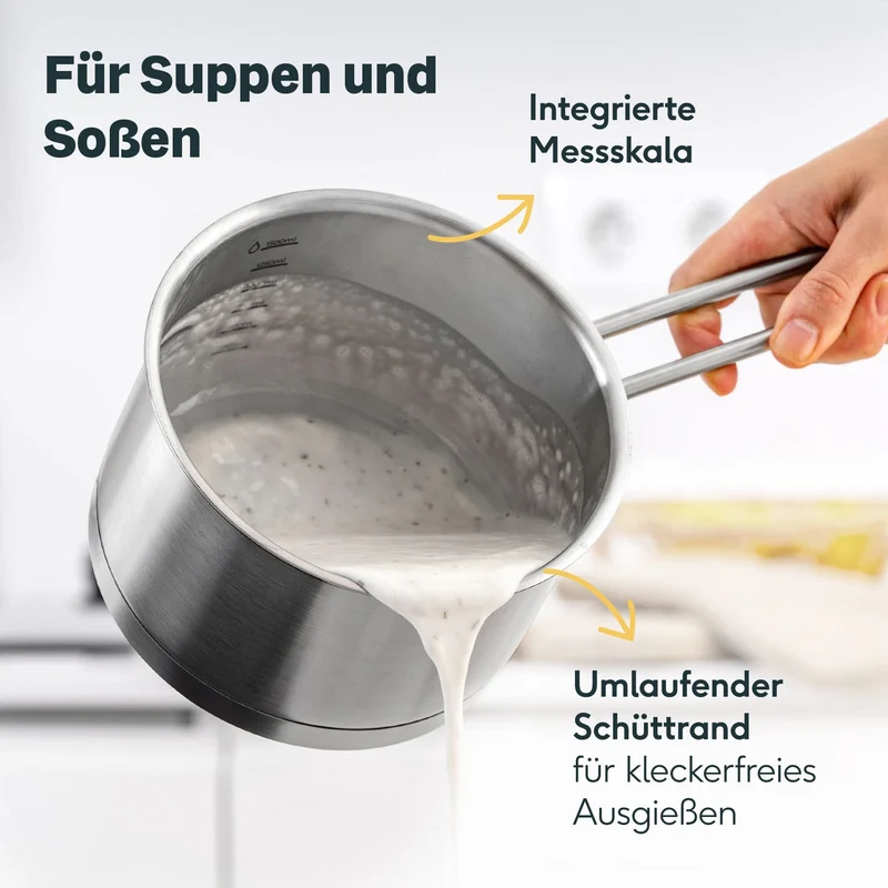 Stielkasserolle 16 cm