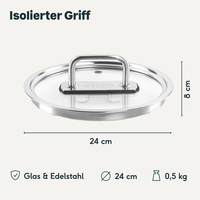 Topfdeckel 24 cm