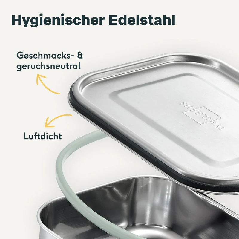 Brotdose Edelstahl 1400ml
