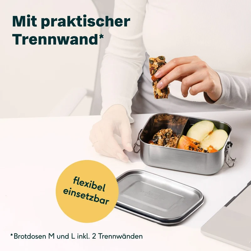 Brotdose Edelstahl 800 ml