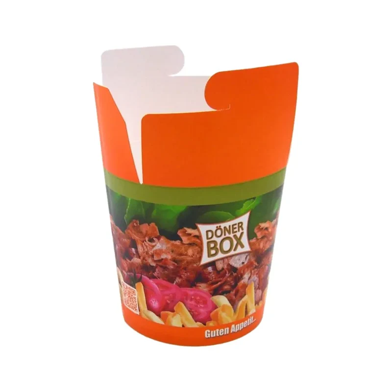 Dönerboxen/Snackboxen, Hartpapier, Neutraldruck