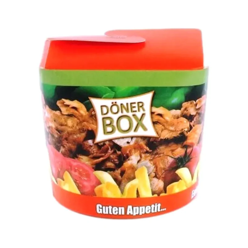 Dönerboxen/Snackboxen, Hartpapier, Neutraldruck