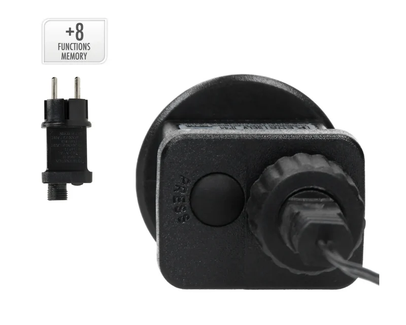 KRANS RING D38 H5,5CM 300LED EXTRA WARM WIT