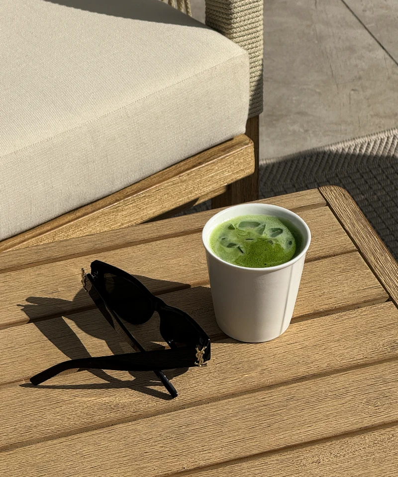 Keramik To-Go Becher mit schwarzem Silikon-Deckel | Brooklyn