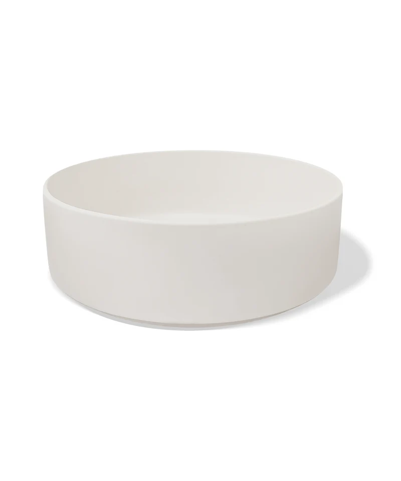 Große Bowl Ø27cm in Cremeweiß matt | Nia