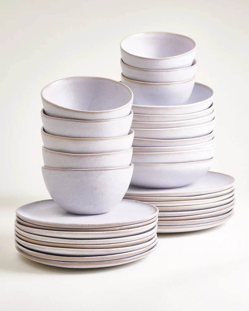 Moura Geschirr-Set weiß 32-teilig