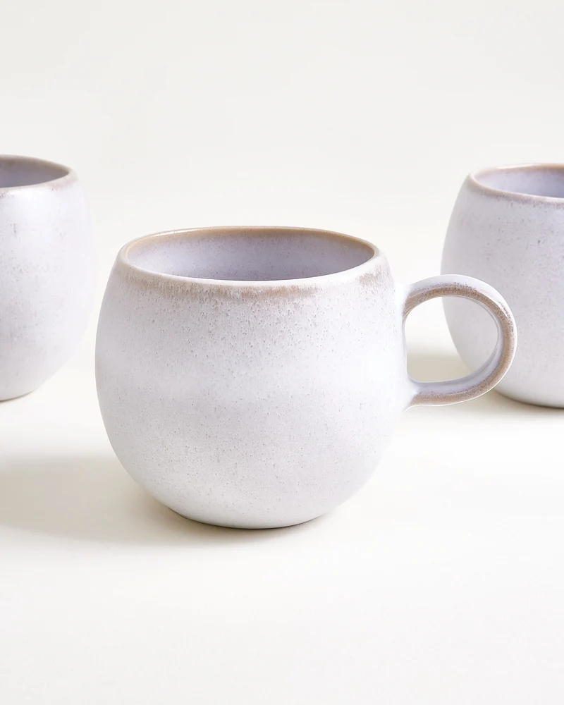 Moura Tasse groß weiß