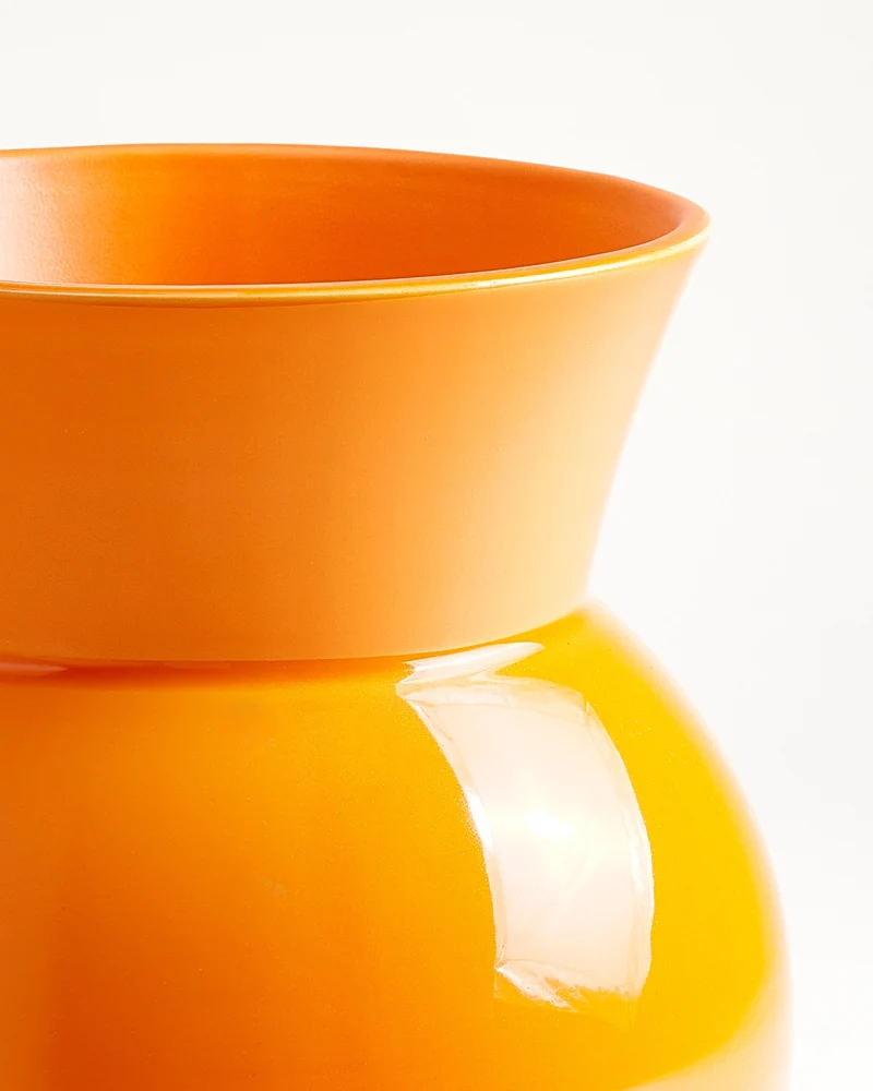 Alva Vase L orange