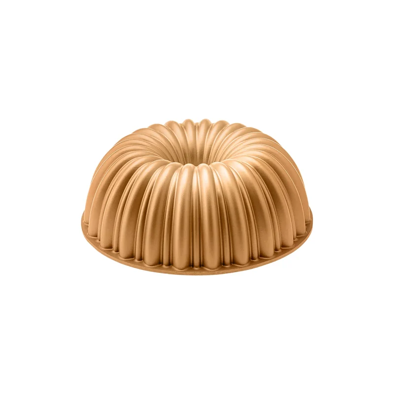 Karaca Cake Pro Geschnittene Goldguss-Kuchenform