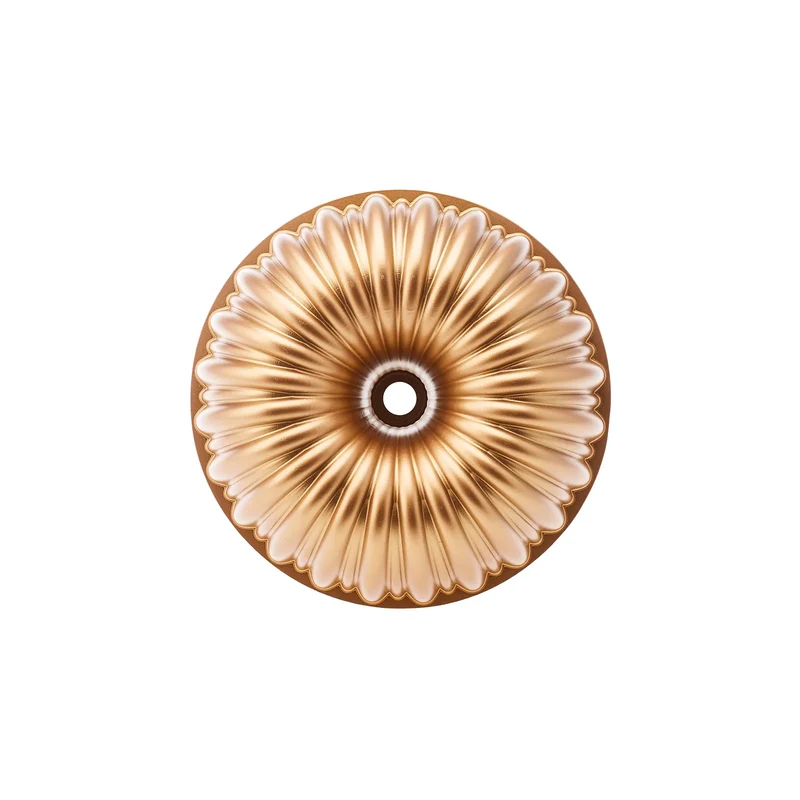 Karaca Cake Pro Geschnittene Goldguss-Kuchenform